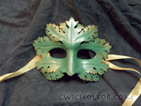 The Greenman of Bamberg, a face of acanthus leaves.